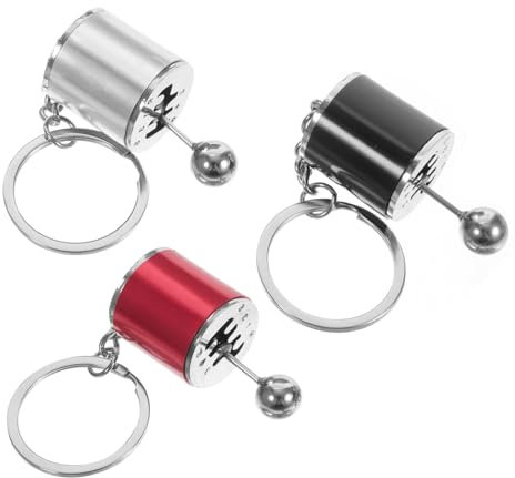 Beatifufu 3pièces Porte-clé De Transmission De Gadgets Cool Pour Clés De Voiture Et Décorations Pratiques Accessoire Tuning Multifonctionnel