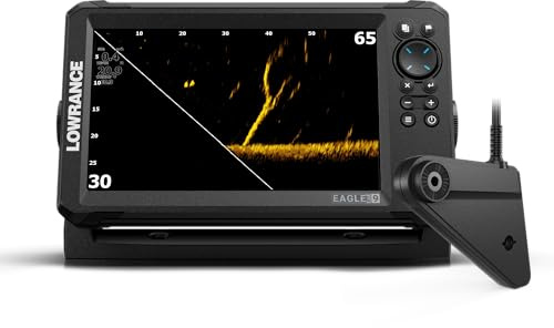 Lowrance Eagle Eye 9 Fishfinder with Live Sonar, Chirp Sonar and DownScan with Fish Reveal