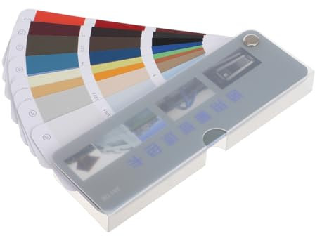 QUMIIRITY Wide Selection Paint Sample Cards Standard Cards for Automotive Flooring and Diy Paint Matching