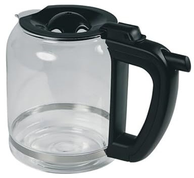 LUTH Premium Profi Parts Glaskanne kompatibel mit Unold 2801640 Kaffeekanne mit Deckel für Filterkaffeemaschine