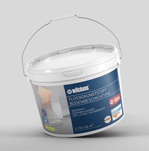 Wilckens Professional Flüssigkunststoff in 2,5L und 5L Farbtöne: RAL 7001/7016 Bodenbeschichtung (RAL 7016 5L)
