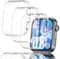 Seltureone 3 Pezzi Cover Protettiva Compatibile per Huawei Watch Fit 4, TPU Flessibile Alta Trasparenza Protezione Integrale Antigraffio Antiurto - Trasparente