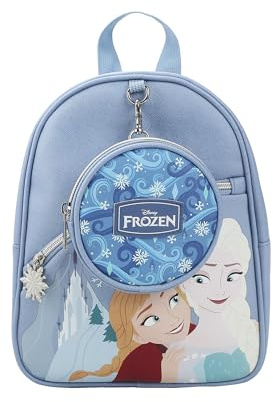 Disney Frozen Elsa & Anna Ice Palace Blau 26,7 cm Mini PU Rucksack für Mädchen