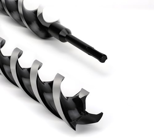 Mèche hélicoïdale 40x300mm Sds Plus pour bois tendre, bois dur avec pointe de centrage