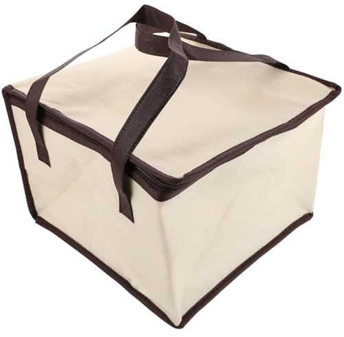 Beheizter Gärbehälter für Sauerteig, Faltbar, Beige, Winterlich | Sauerteig Gärbox, Portable Lösung für Kleine Küchen und Wohnungen, mit Temperatursteuerung, Platzsparend
