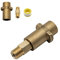 DERASL K-Serie K2/K3/K4/K5/K6/K7 Autohochdruckreiniger kompatibel mit männlichen Adapter und weibliche Schaumkanone Messing Stecker Schnee Schaumkanone Messing Kopf
