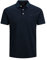 JACK & JONES Polo Shirt Herren, Dark Navy/Detail:ps, XXL Große Größen