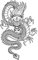2 feuilles de tatouage temporaire dragon faux tatouage bras tatouage TBS8381x2