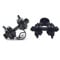 Standard Rail Saddles, 2PCS Bike Seat Clamp, Metal Bicycle Saddle Clamp, Seat Clamp for Standard Rail-type Bicycle Saddle