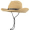 Chapeaux de cowboy en paille pour tout-petits filles garçons été chapeau de soleil avec boucle de ceinture chapeau western pour enfant de 2 à 4 ans, kaki, 2-4 Years