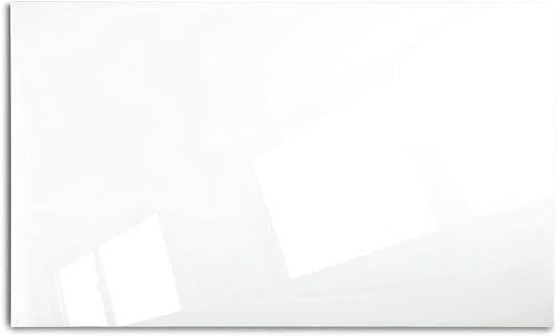 Master of Boards Magnettafel für Urlaubsmagnete für Küche & Büro aus Glas Magnetboard Tafel magnetisch beschreibbar, abwischbar, inkl. 3 Magnete Memoboard (Glasboard Weiß, 120x240 cm)