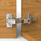 Furniware 2 Pack 165° Cabinet Hinges, Lazy Susan Hinges, with Soft Close Full Overlay Concealed for Cabinet,Cupboard,Folded Door,Combination with Screws