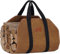 G GOOD GAIN Kaminholzträger aus gewachstem Segeltuch mit Griffen, Holzträger für Brennholz, 99 x 45,7 cm, robuste Aufbewahrungstasche für Kaminholz, Kaminholzträger, Innentasche, Holzofenzubehör, Rost
