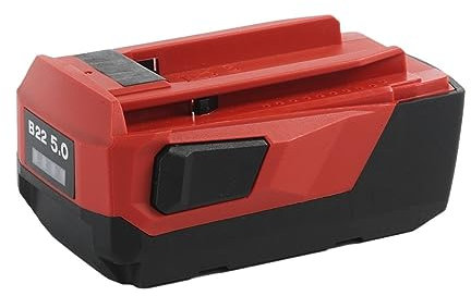 Batterie Lithium-ION de Remplacement 22V 5,0ah, Compatible avec la Batterie d'outils électriques sans Fil Hilti B22 22V 21.6V