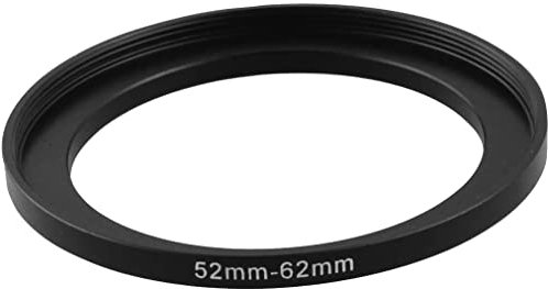 XYZOOM 52mm-62mm 52mm bis 62mm Schwarzer Step Up Ring Adapter für Kamera(49ff2 cc5da 77e9e ffdf9 06621 22ba0