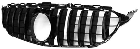 Auto-Frontgrill Für merc&edes Für Benz W205 C KLASSE C200 C250 C350 C43 AMG 2014-2018 Auto Front Grill (Color : Black)