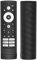 Custodia per telecomando compatibile con Hisense ERF3M90H, telecomando per Smart TV in silicone antiurto, supporto per la pelle (solo custodia) (Nero)