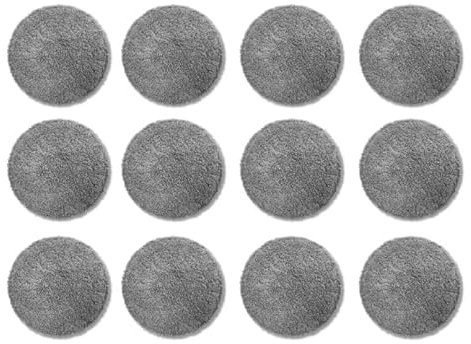 T/F 12 Stück fusselfreie Tücher Fensterreiniger Tuch Weeper Staubsauger Teile Roboter Staubsauger Nasswischer für DDC55 C6 Roboter Fensterreiniger 3800Pa Roboter Staubsauger Bodenreinigung