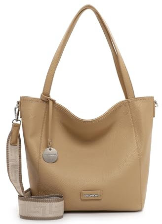 Emily & Noah Shopper E&N Enna 65008 Damen Handtaschen Uni sand 420