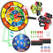 NAFONRU Dartscheibe Wurfspiel Gartenspielzeug für Kinder ab 3 4 5 6+, 29 Zoll Dartscheibe Stehend & Hängend Outdoor Spiele Spielzeug Kinder Draußen Garden Shooting Games