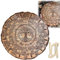 Holzschild mit dem Rad des Jahres, Baum des Lebens, Holzkalender, Sabbats heidnisches Hexenschild, keltischer Lebensbaum-Kalender, Holzkalender, Schreibtisch-Dekoration, Kalender,