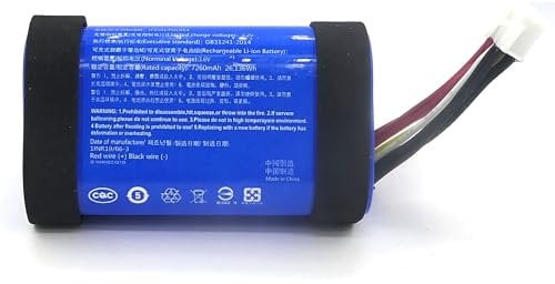 GDDGFVKV Batterie de haut-parleur Bluetooth LY1091 1INR19/66-3 3,6 V 7260 mAh compatible avec JBL Pulse 4