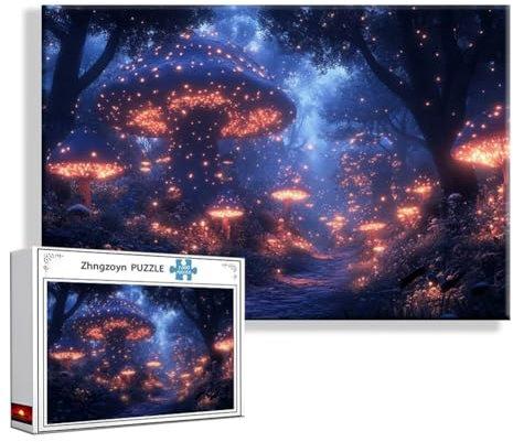 Fantasy Jigsaw Puzzles for Adults 3000 Piece, Forest Jigsaw for Adults Impossible Challenge Large 120 x 80 cm, 2025 Difficult Wooden Puzzle with Gift Box for Home Decoration Gifts for Women Man S-1