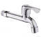 Grifo de latón montado en la pared para agua fría, fregadero, fregona, estanque, lavadora, grifos de jardín, cromados