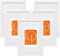 WOLTU Bilderrahmen 15x20 cm, Fotorahmen zum vertikalen oder horizontalen Aufhängen/Aufstellen, Holzrahmen mit Passepartout, Set of 5 Posterrahmen Collage Wanddeko, Weiß