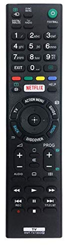 Replacement RMT-TX100D for sony bravia remote control for tv Suitable for sony tv remote control RMT-TX101J RMT-TX102U RMT-TX102D - No Setup Required