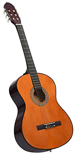 vidaXL Lindenholz Klassikgitarre für Anfänger Amateurmusiker Klassisch Gitarre Konzertgitarre Saiteninstrument Musikinstrument 4/4 39