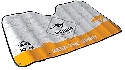 Contrejour Roadsign 9792 - Parasol Delantero de Aluminio Aislante (tamaño XL, 140 x 80 cm)