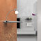 ORION LIGHTSTYLE LED Klemmleuchte Laura mit weißem Glasschirm