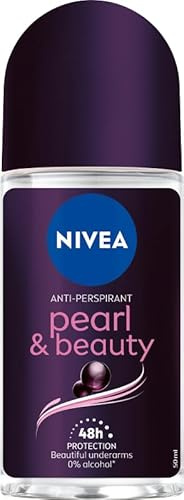 NIVEA Pearl & Beauty 48 H Antitranspirant in Kugel für Damen 50 ml
