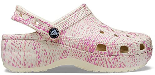 Crocs Femme Sabots à Plateforme Classiques W, Os Multi, 40 EU