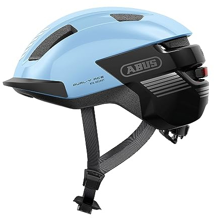 ABUS Fahrradhelm Purl-Y ACE mit LED-Licht – geeignet Fahrten auf E-Bike und S-Pedelec – Trendiger NTA-Schutzhelm für Erwachsene und Jugendliche