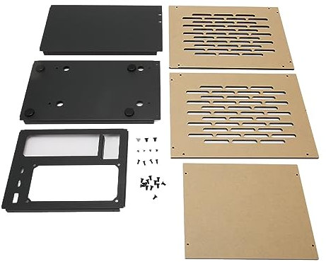 ATX Tower Computer Case, 20V 3A 60W Gaming Computer Case, Rackmount Server Chassis Support SFX FLEX, for Graphics Cards Up To 20CM Length (G3 SFX)