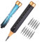 OSDUE Set di cacciaviti, Mini Precisione Kit 22 in 1 Magnetiche Cacciavite Punte Manico per T2 T3 T4 T5 T6 T8 P5, per Telefoni Cellulari, Tablet, Computer, Occhiali Riparazioni Smontaggio