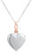 Silver Welsh love spoon heart locket necklace by Awen Welsh Jewellery