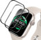 Carantee 2 Stück für Panzerglas für Apple Watch Series 7/8/9 45mm Schutzfolie, Kristallklar Kratzfest Apple Watch Series 9 45mm Displayschutzfolie, Hohe Auflösung Folie für Apple Watch 45mm