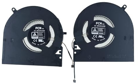 Sicastar New Replacement CPU and GPU Cooling Fan for Razer Blade 15 Advanced (2018-2021) 15.6 RZ09 RZ09-02385E92 RZ09-02386E91 RZ09-0288 RZ09-0301 RZ09-0330 Series
