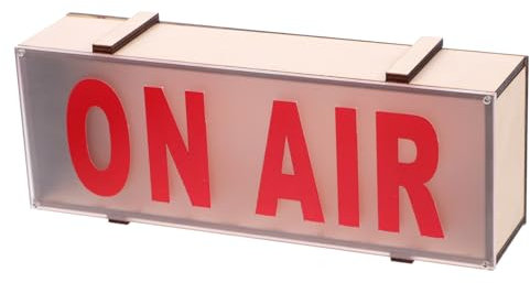 Hemobllo Led Leuchtschild Air Anzeige Aus Holzrahmen Dekorative Wandbeleuchtung Für Büro Wohnräume Praktisches Langlebiges Led Licht Mit Einfacher Montage Und Vielseitiger Wanddekoration