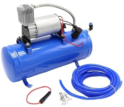 Air Horn Kit 6L Mit 100 Psi 12v Air Trumpethorn Compressor