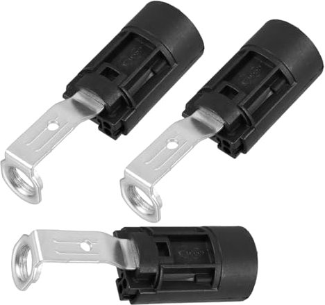 OSALADI 3pièces Douilles De Lampe Style Européen Support De Lampe à Bougie Douille à Vis Accessoire Éclairage Pour Décoration Intérieure Et Externe Installation Facile Et Durable