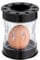 Pelador de huevos de manivela – Herramienta peladora de huevos fácil para quitar rápidamente las cáscaras de los huevos duros, utensilio de cocina (negro)