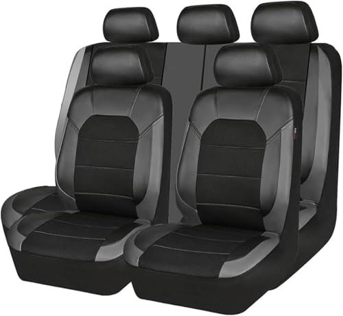 ZblLan Auto Sitzbezüge für BMW 1er F40 3.Gen 5-Door 2019-2024, Auto Sitzkissen Schutz Abdeckung 5 Sitze Auto sitzbezüge Auto-Schonbezüge,Grey