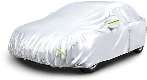 YSSQOVO Funda Coche Exterior Impermeable para VW Caddy Alltrack AB Bj.2016-2020, Lona para Tapar Funda Coche Exterior Funda para Coche Exterior