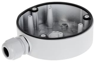 DS-1280ZJ-DM21 White Wall Mount, Pack of 1, Conduit Base/Junction Box, Water-resistant, Compatible with turret Dome Cameras, Deep Base, Free Fast UK Delivery