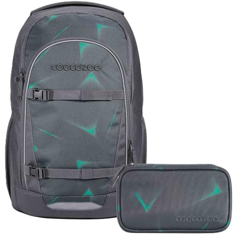 Coocazoo Every Schulrucksack Set 2tlg. inkl. Schlamperbox (Arrow Drift)
