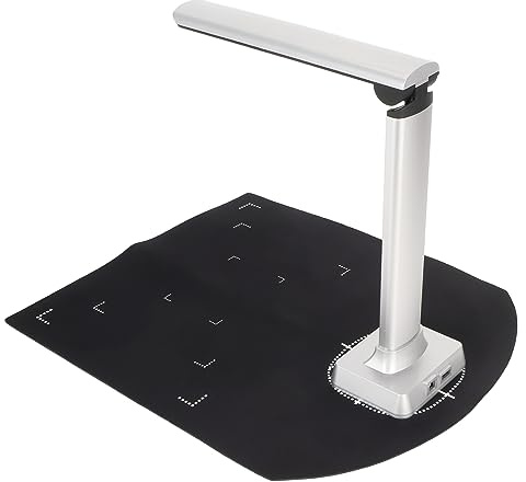 Cryfokt Anhebbarer USB-Dokumentenkamerascanner mit OCR-Funktion und Videoaufzeichnung für Online-Unterricht und Fernunterricht